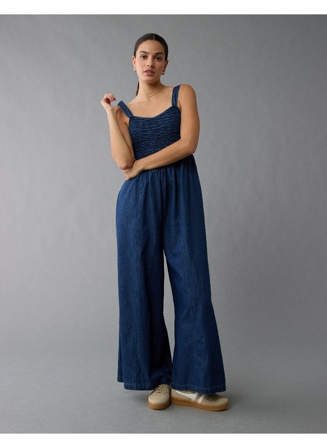 AE Smocked Sweetheart Jumpsuit