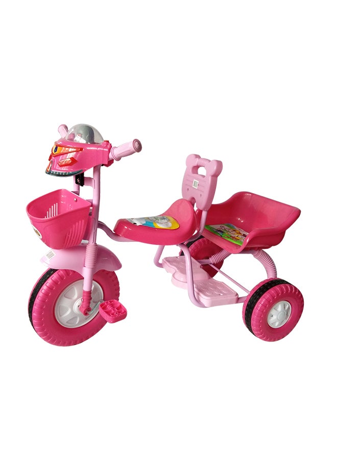 Colourful Tricycle With Double Seat