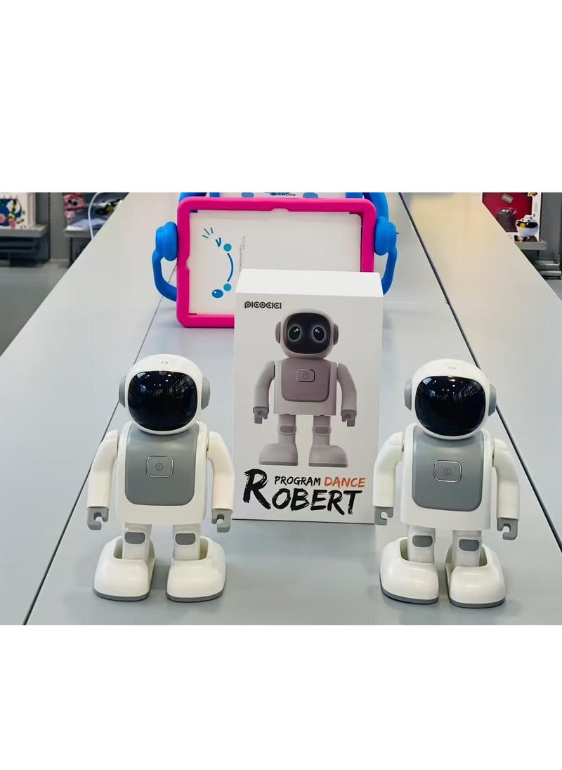 PICOCICI PROGRAM DANCE ROBERT APP CONTROLLED ROBOT AND BLUETOOTH SPEAKER WITH BUILTIN DANCING FEATURE WITH GESTURE MOVEMENTS, FUN TOY GADGET FOR KIDS REMOTE DANCING ROBOT