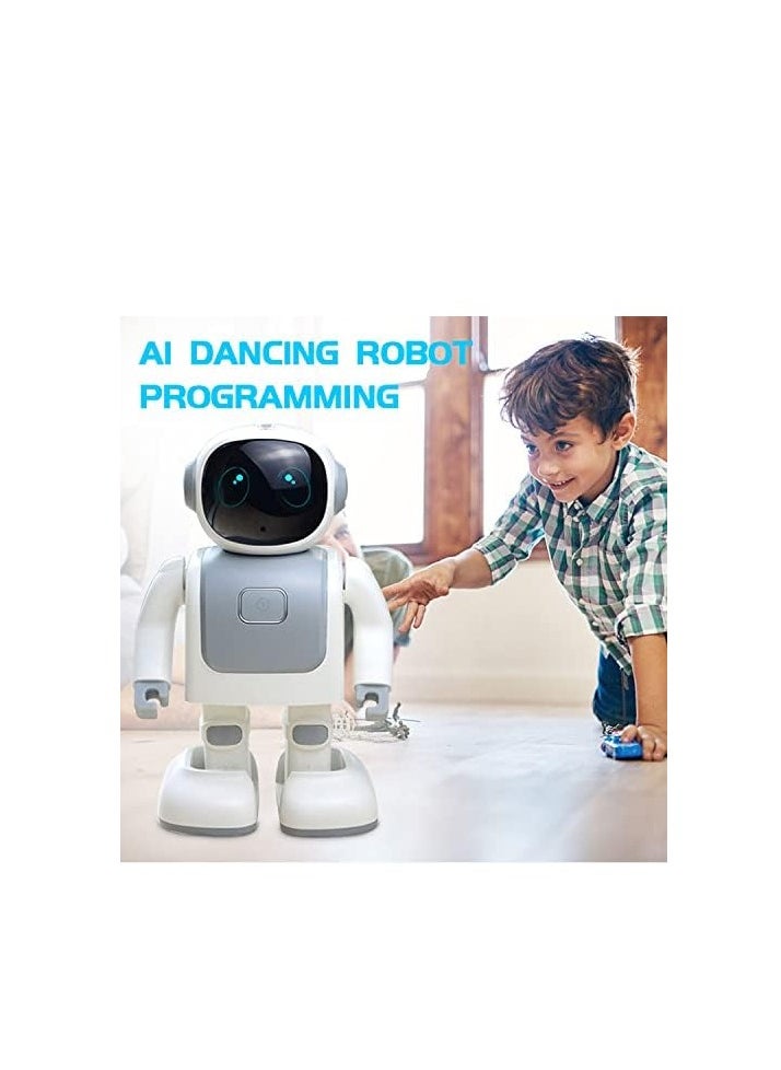 PICOCICI PROGRAM DANCE ROBERT APP CONTROLLED ROBOT AND BLUETOOTH SPEAKER WITH BUILTIN DANCING FEATURE WITH GESTURE MOVEMENTS, FUN TOY GADGET FOR KIDS REMOTE DANCING ROBOT