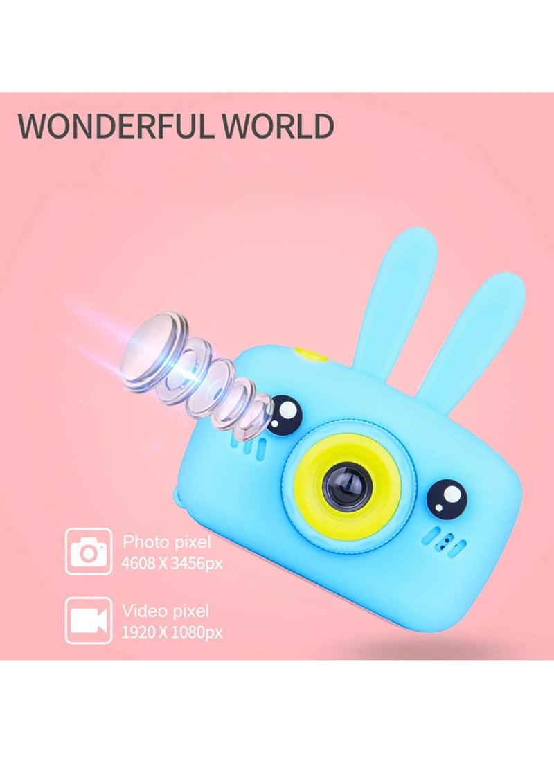 Kids Camera for Boys & Girls – 2.0 Inch HD Screen Video Camcorder, Rechargeable Digital Camera for Ages 3-10, Perfect Birthday & Christmas Gift for Children, Fun Toys for Creative Kids