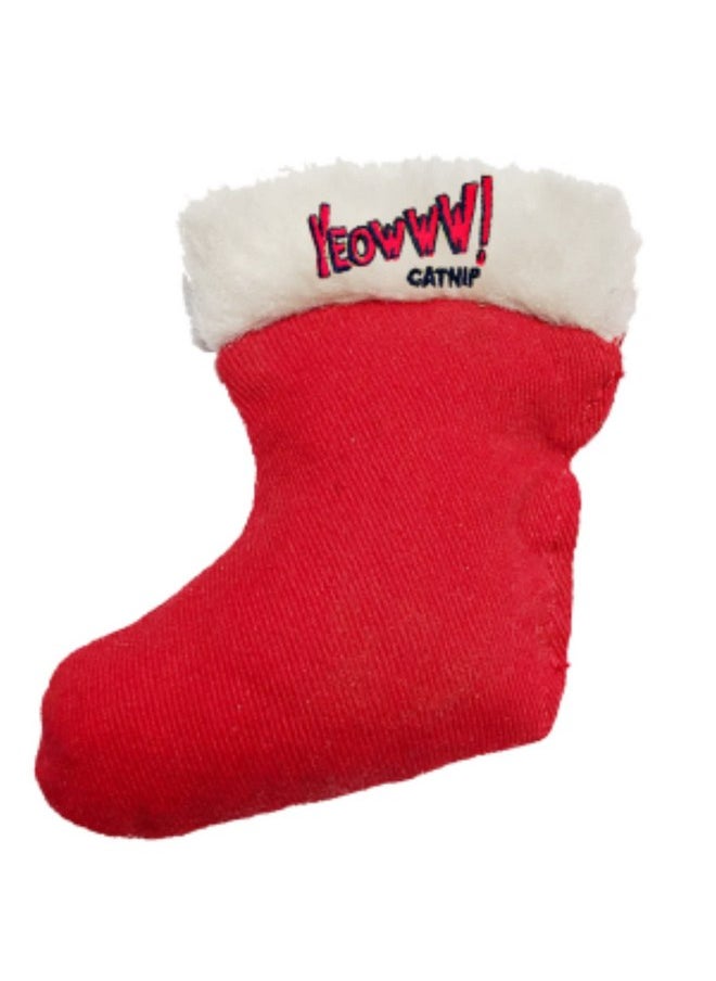 Yeowww! Duckyworld 100% ORGANIC Flower Leaf Catnip Cat Toy Christmas 2 Stockings