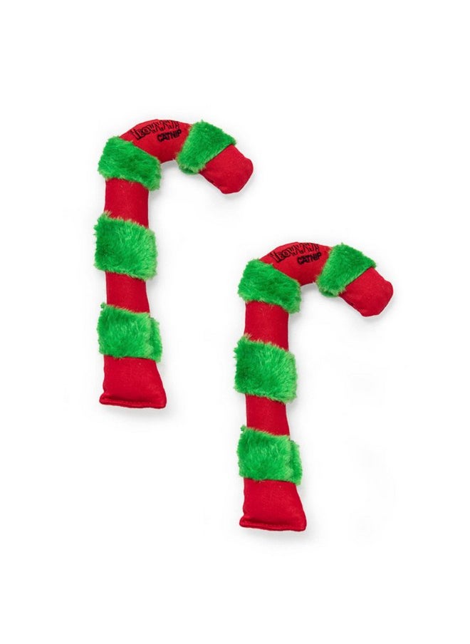 Yeowww!!!! - 100% Organic Catnip CAT Toy - Tide Candy Cane - Made in USA