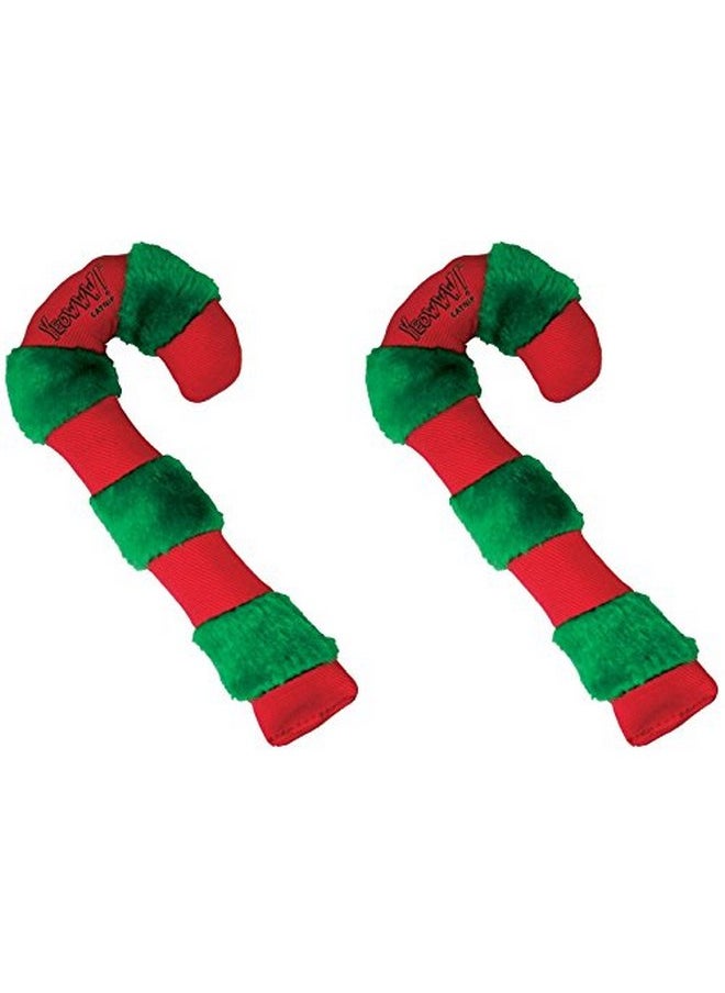Yeowww!!!! - 100% Organic Catnip CAT Toy - Tide Candy Cane - Made in USA