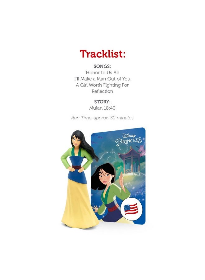 Tonies Mulan Audio Play Character from Disney