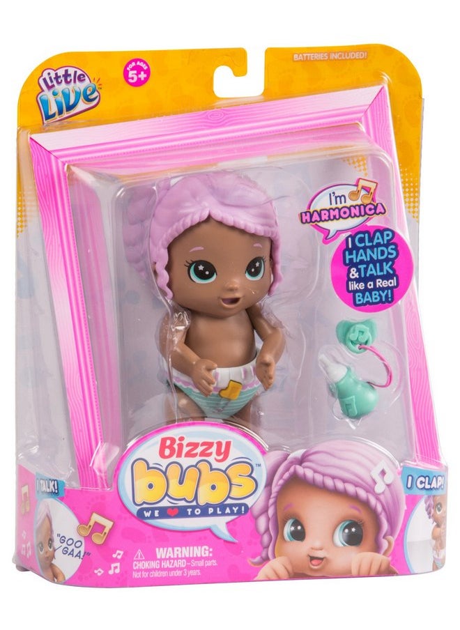 Little Live Babies Little Live Bizzy Bubs Clap Baby Harmonica Childrens Toy