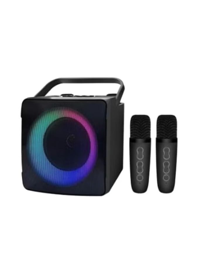 200W High Power Bluetooth Portable Sound Speaker – Wireless Stereo, Deep Bass, Enhanced Audio Quality, Loud Outdoor Speaker with Long Battery Life, Waterproof, Ideal for Parties, Beach, and Travel – Compact, Easy to Carry, Perfect for Home and Outdoors