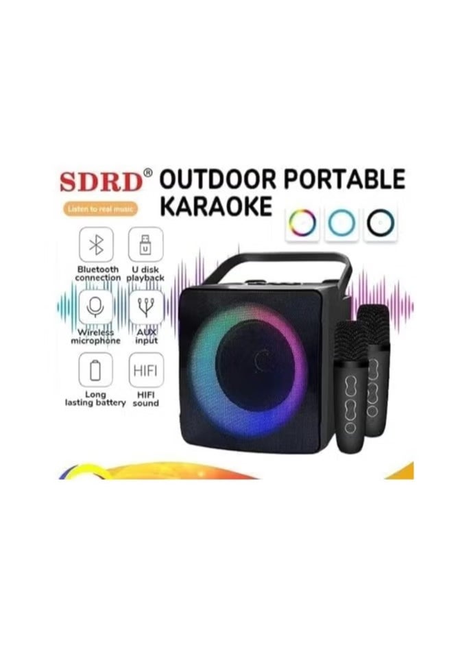 200W High Power Bluetooth Portable Sound Speaker – Wireless Stereo, Deep Bass, Enhanced Audio Quality, Loud Outdoor Speaker with Long Battery Life, Waterproof, Ideal for Parties, Beach, and Travel – Compact, Easy to Carry, Perfect for Home and Outdoors