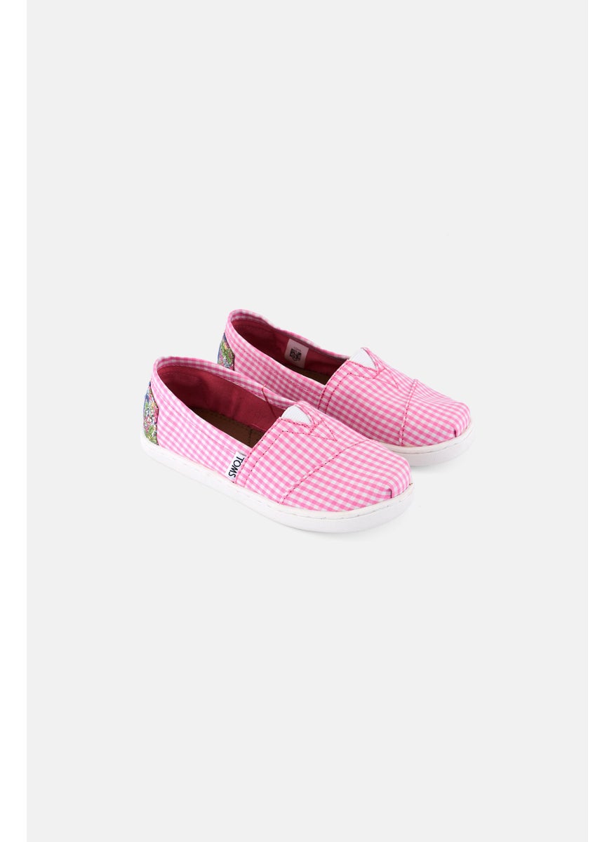 Kids Girl Slip On Casual Shoes, Pink