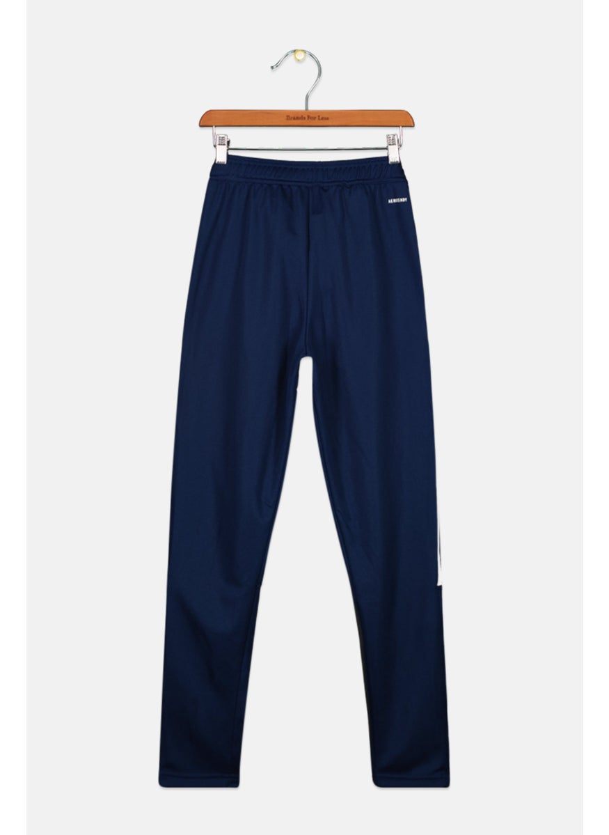 Kids Boy Regular Fit Tiro 21 Track Pants, Navy Blue