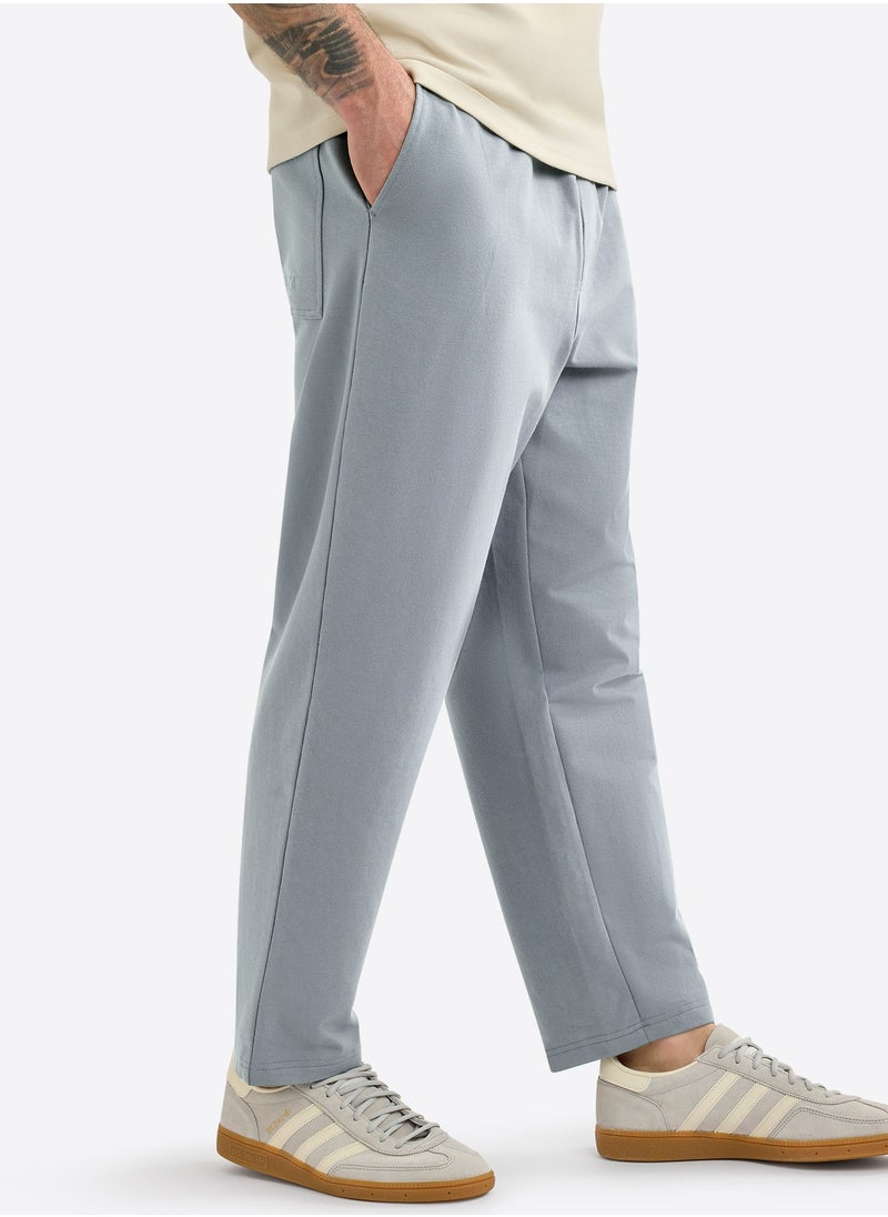 Men's Regular Grey Pants – Lightweight for Sophisticated Summer Style