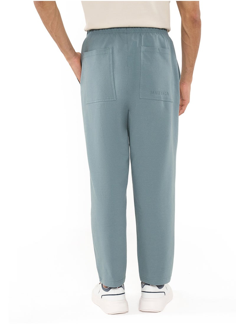 Essential Regular Fit Cotton Blend Elasticated Pants