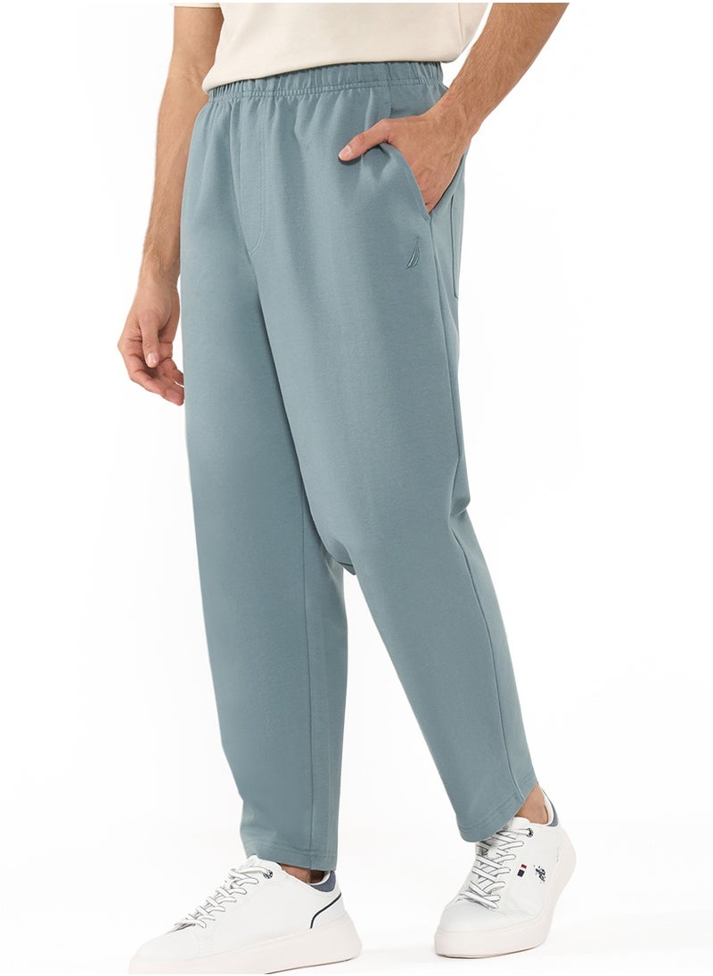Essential Regular Fit Cotton Blend Elasticated Pants