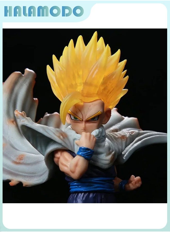 Dragon Ball Dragon Chronicles Baurus Super Saiyan 2 Gohan Figure, Ideal Birthday Gift and Captivating Desktop Decoration
