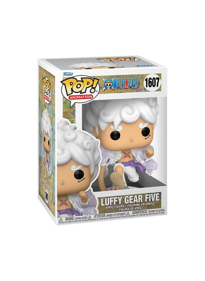 Pop Animation One Piece Glow-In-The-Dark Luffy Gear Five Chase Vinyl Figure (14 Cm)