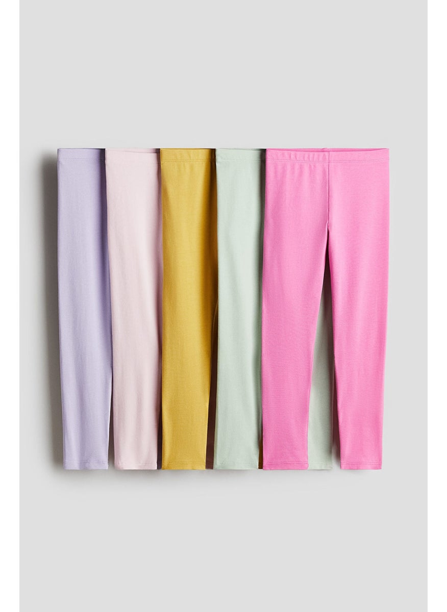 5-Pack Jersey Leggings