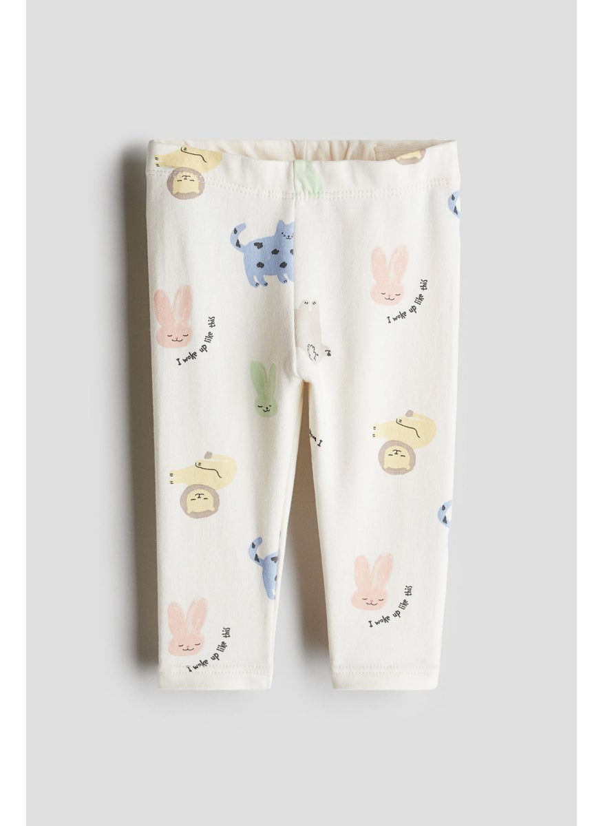 Cotton Jersey Leggings