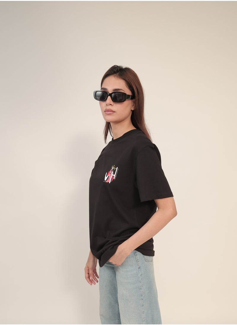 3 Piece Stylish Graphic T-Shirt For Women Combo