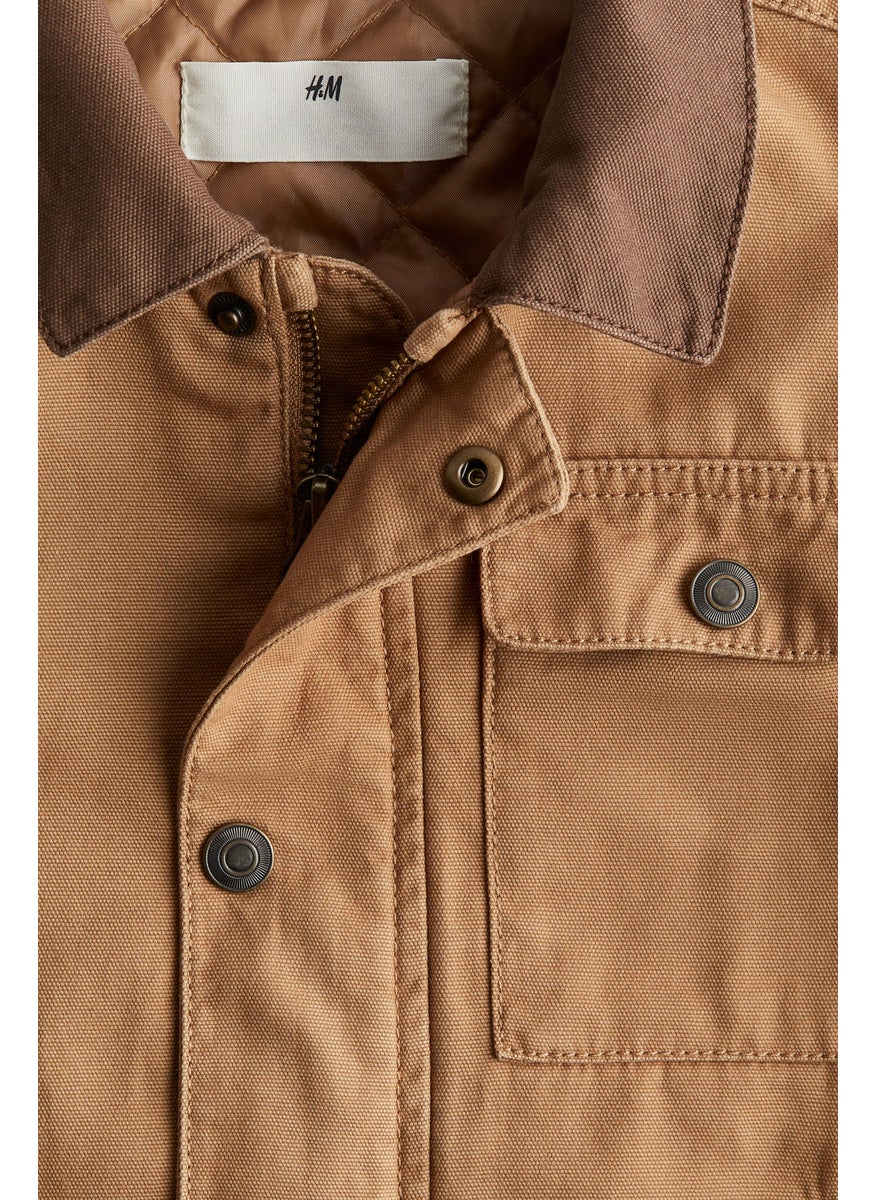 Padded Canvas Jacket