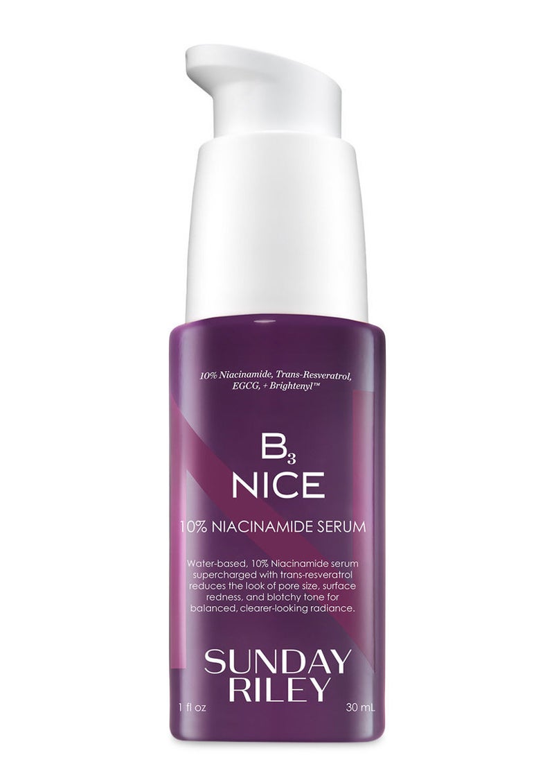 SUNDAY RILEY B3 Nice 10% Niacinamide Serum 30ml