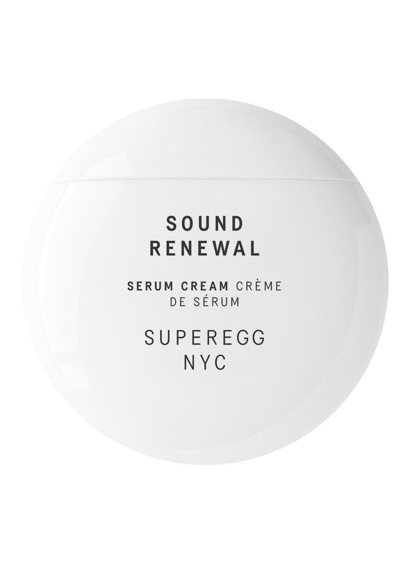 SUPEREGG Sound Renewal Serum Cream 60ml