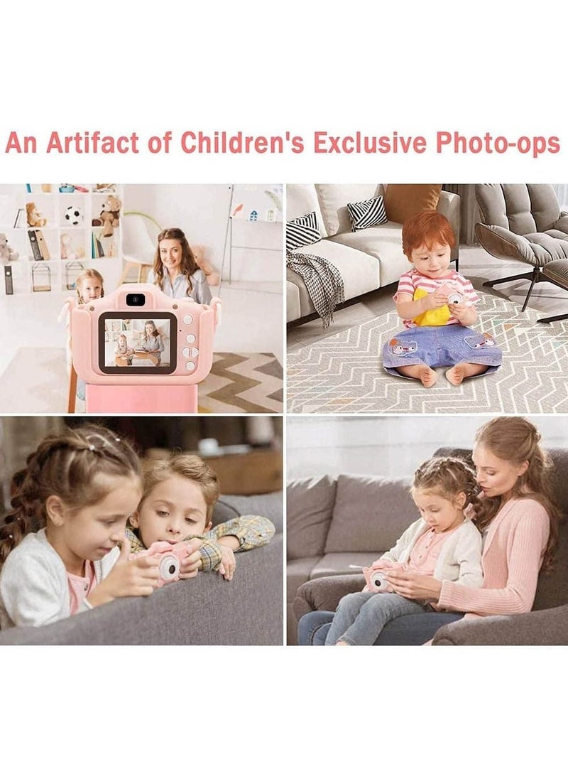 2021 Upgrade 1080P Dual Camera 2.0 Inches Screen 20MP HD Video Camcorder with [ 32 GB Memory Card ] Gifts for Child Boys Girls, Best Birthday Gift Games Toy