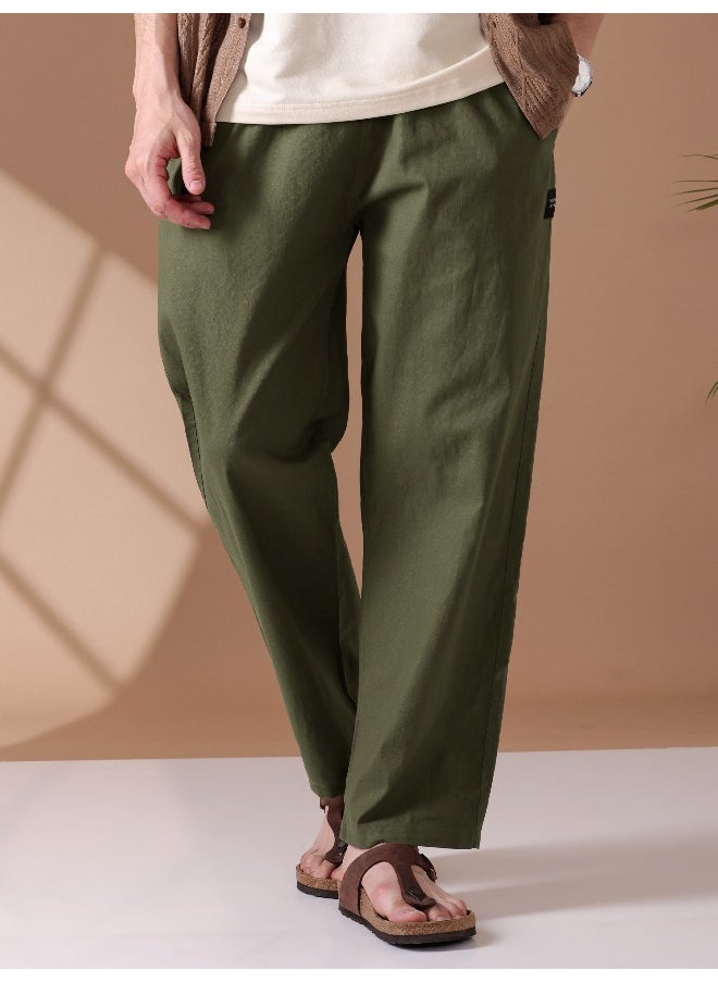 BEYOUNG Cedar Green Loose-fit Pyjamas