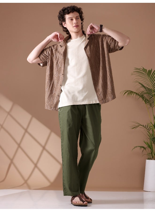 BEYOUNG Cedar Green Loose-fit Pyjamas