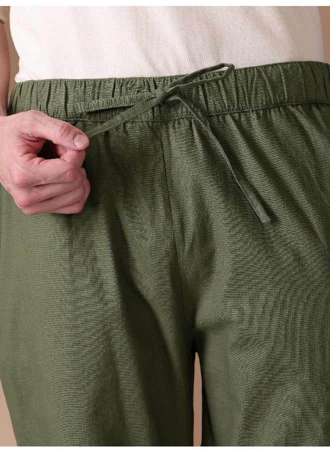 BEYOUNG Cedar Green Loose-fit Pyjamas