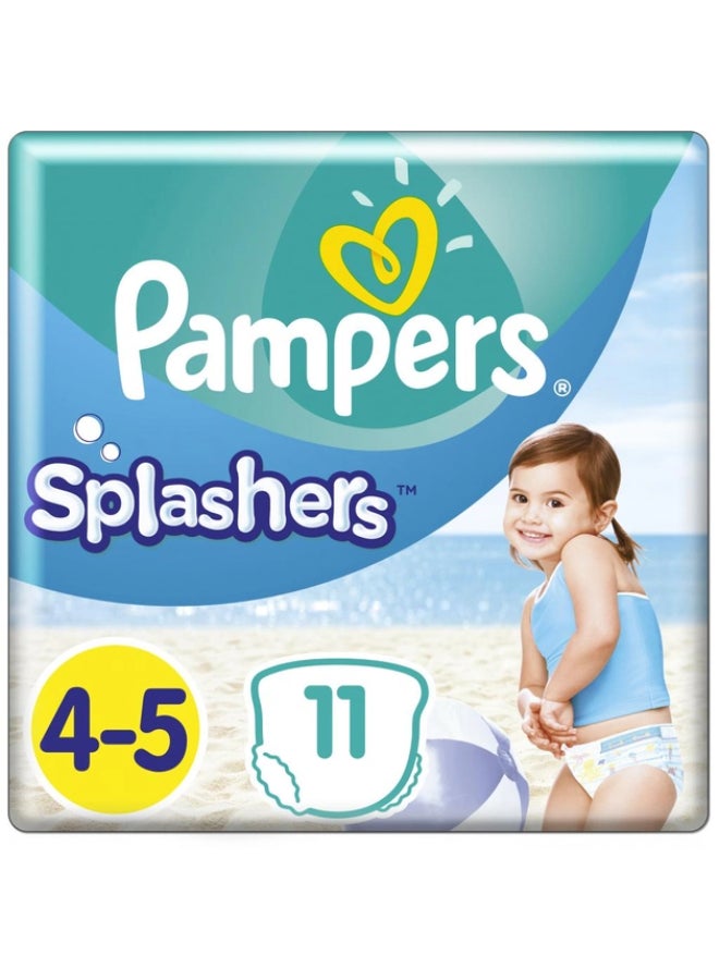 Pampers Splashers Swim Nappies Size 4 5 Carry Pack