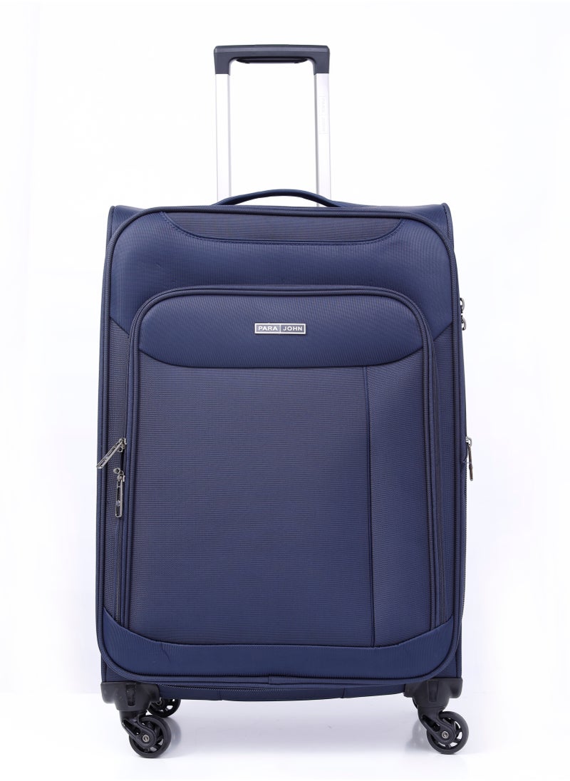 Polyester Soft Trolley Luggage 3 Pcs Set- Navy