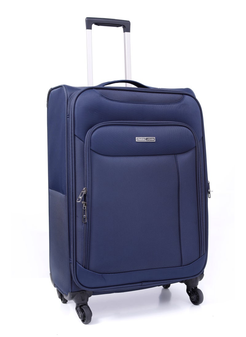 Polyester Soft Trolley Luggage 3 Pcs Set- Navy