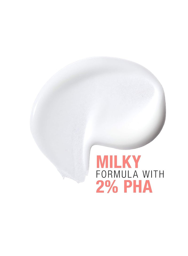 Skin Balancing Milky Cleanser with 2% Polyhydroxy Acid (PHA), Soothing & Moisturizing Face Wash for Dry & Sensitive Skin, Paraben-Free, Soap-Free, Sulfate-Free 6.3 fl ozFluid Ounce