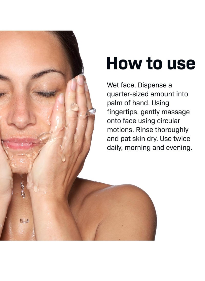Revision Skincare Gentle Cleansing Lotion, Soothing Facial Cleanser for Sensitive Skin, Fragrance Free