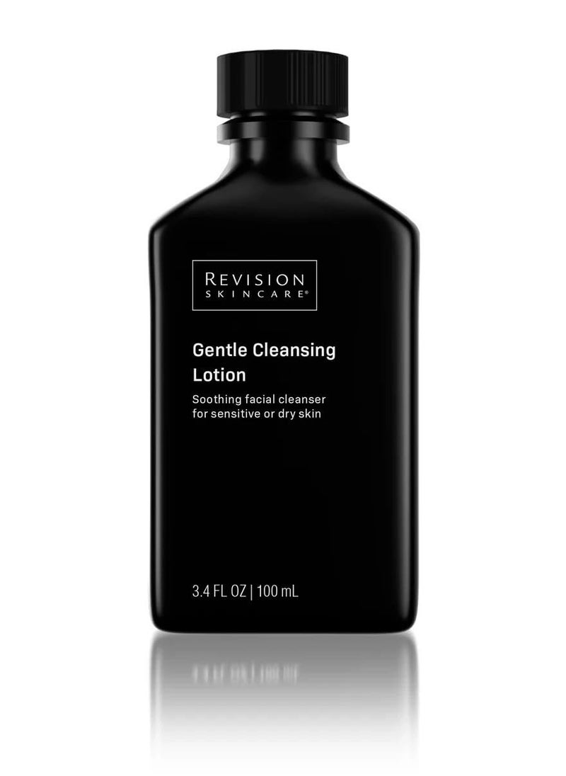 Revision Skincare Gentle Cleansing Lotion, Soothing Facial Cleanser for Sensitive Skin, Fragrance Free