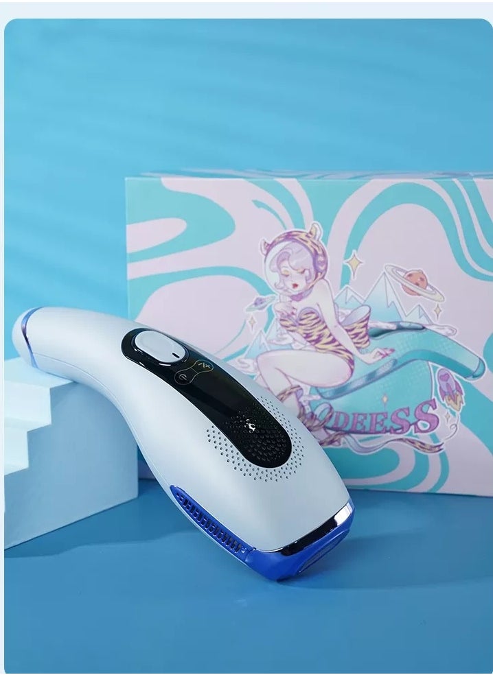 GP592 Ice Compress Hair Removal Device Sapphire Lens Infinite Flash