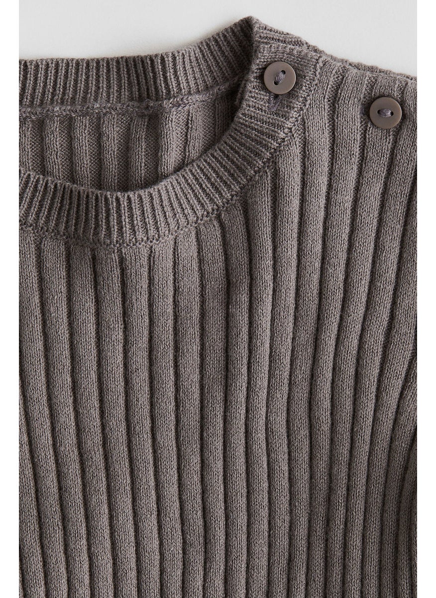 Rib-Knit Jumper