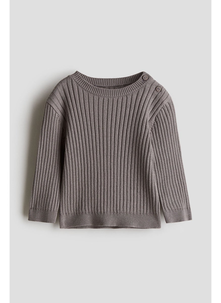 Rib-Knit Jumper