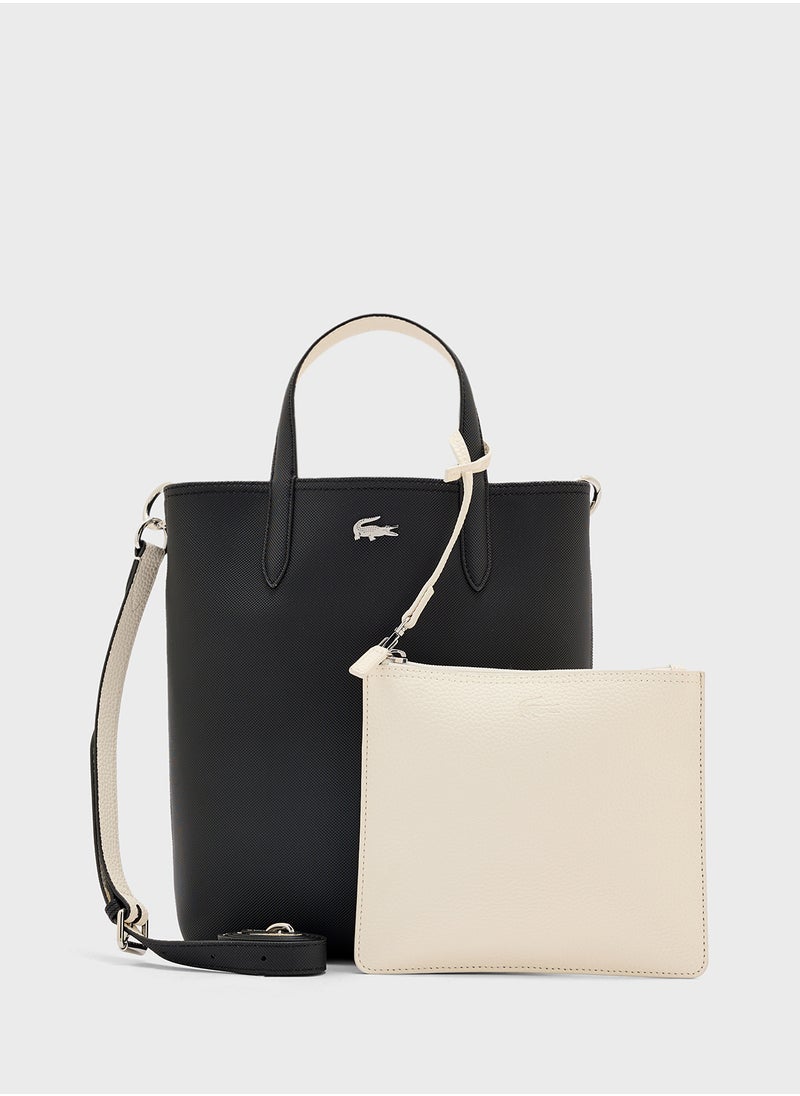 Essentials Top Handel Zip Over Tote