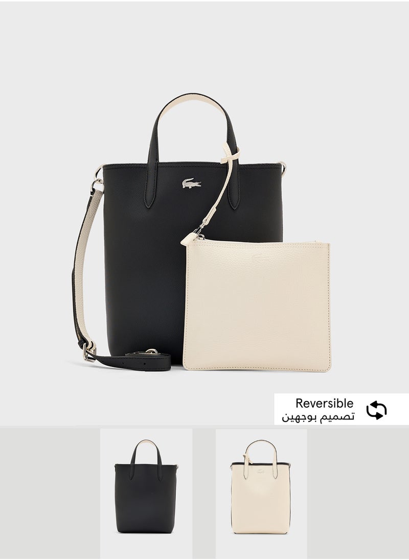 Essentials Top Handel Zip Over Tote