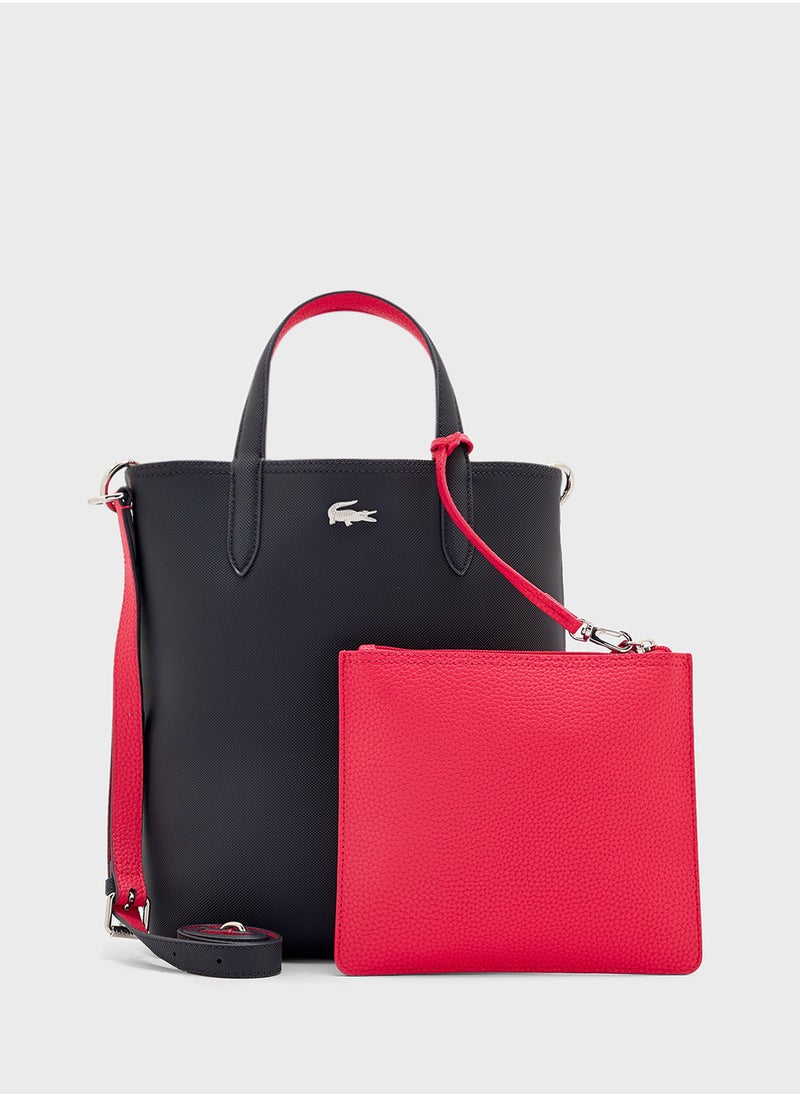 Essentials Top Handel Zip Over Tote