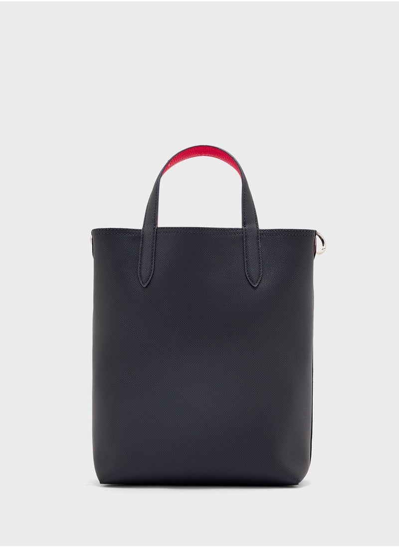 Essentials Top Handel Zip Over Tote