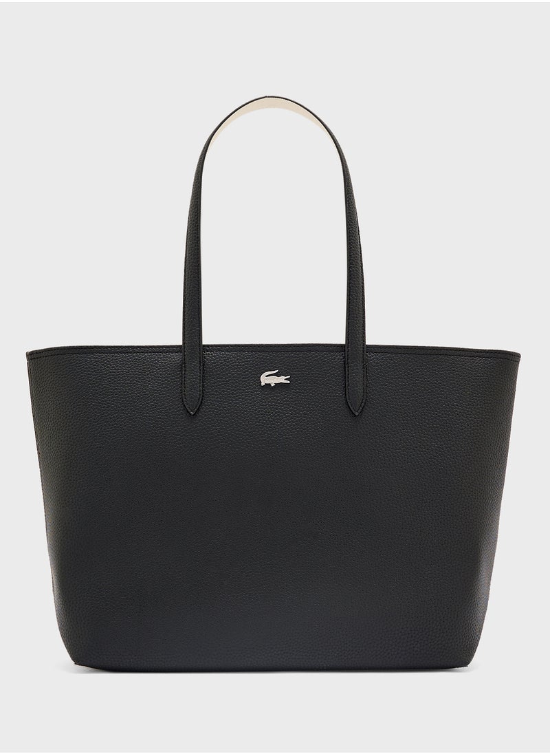 Essentials Top Handel Zip Over Tote