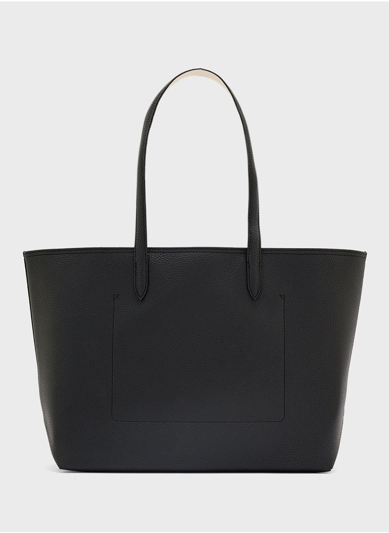 Essentials Top Handel Zip Over Tote