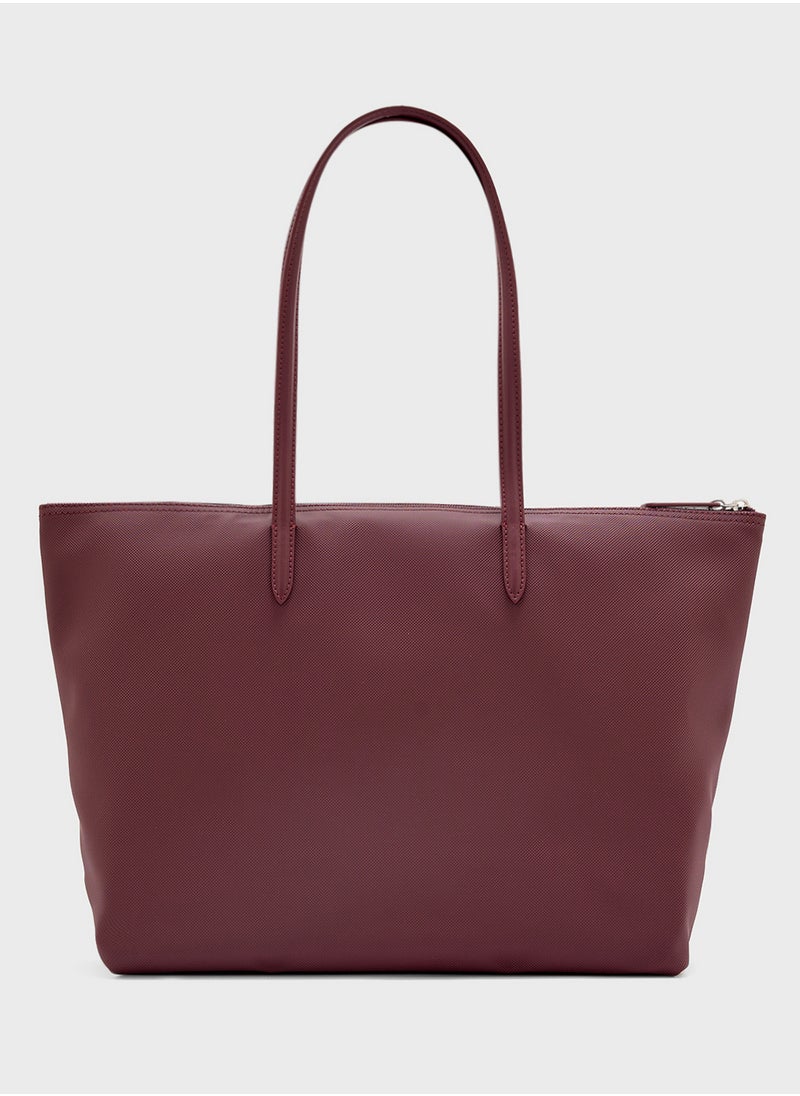 Essentials Top Handel Zip Over Tote