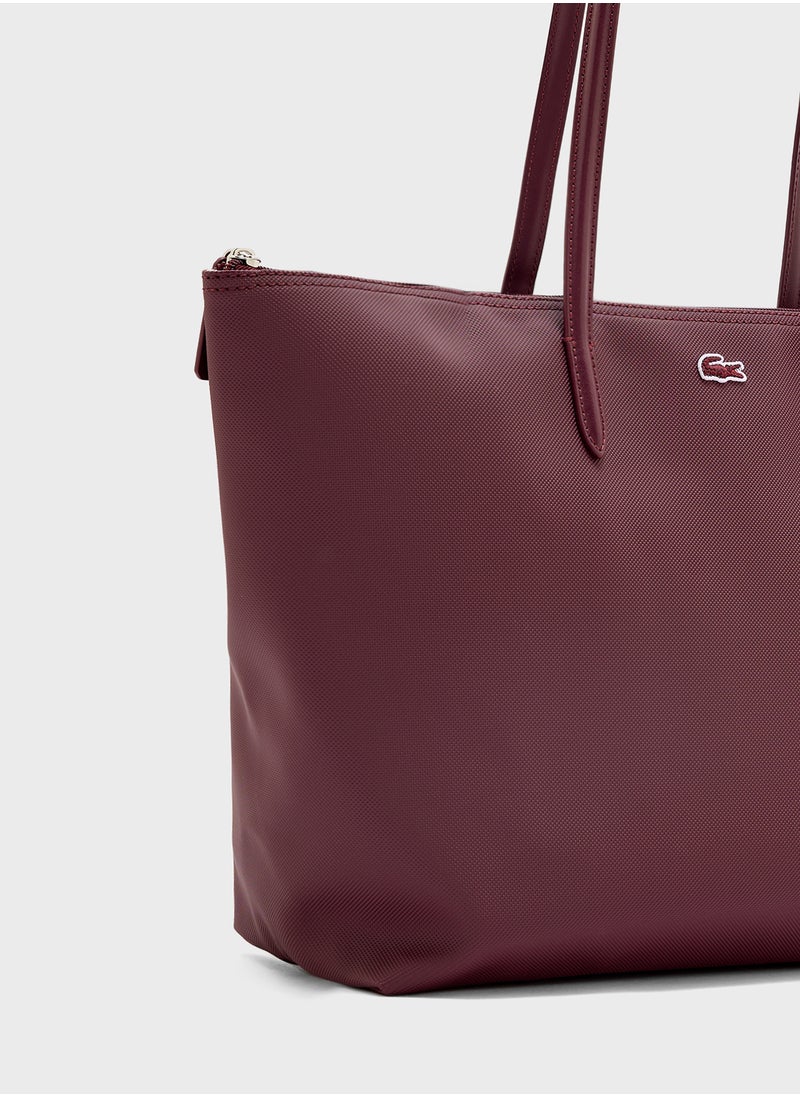 Essentials Top Handel Zip Over Tote