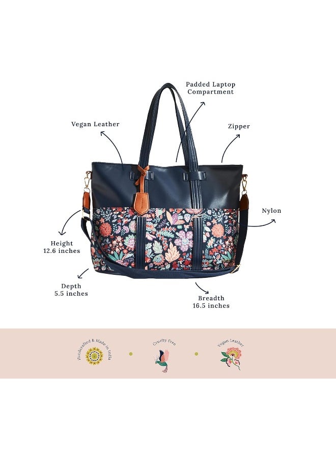 Chumbak Batik Bloom Work Tote