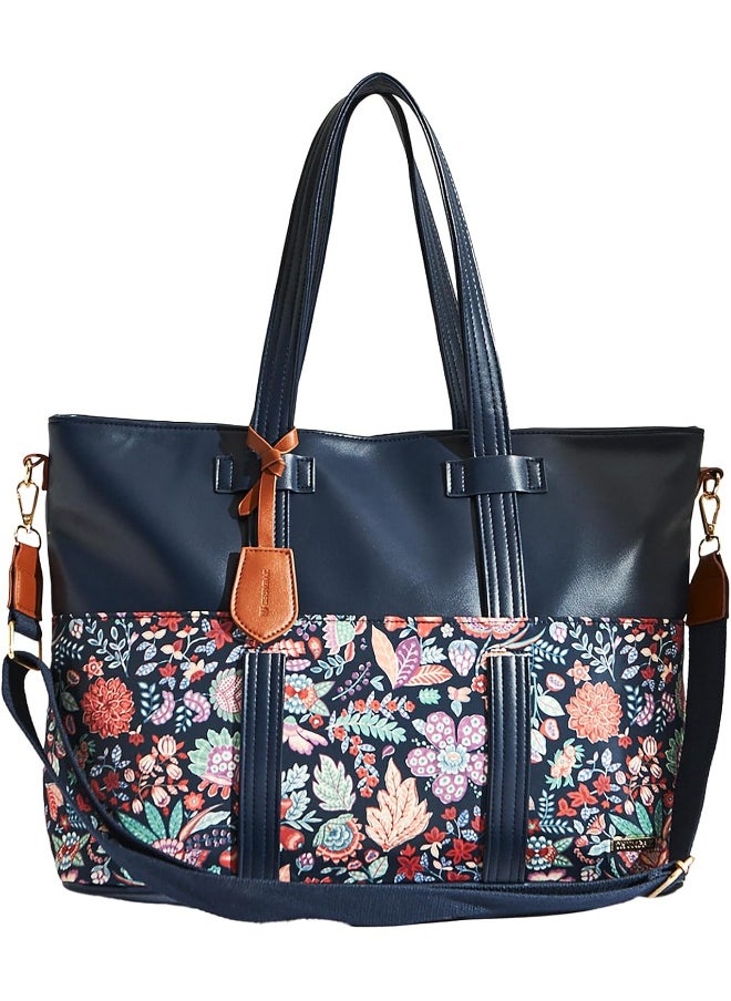 Chumbak Batik Bloom Work Tote