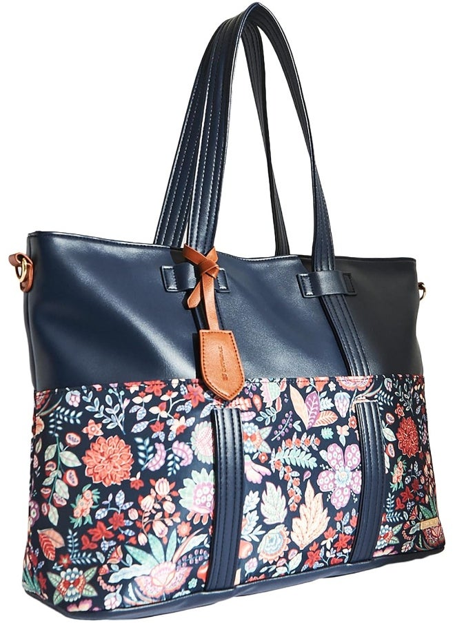 Chumbak Batik Bloom Work Tote