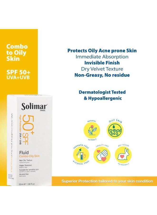 SOLIMAR PARIS SUN BLOCK SPF 50+ FLUID 50 ML